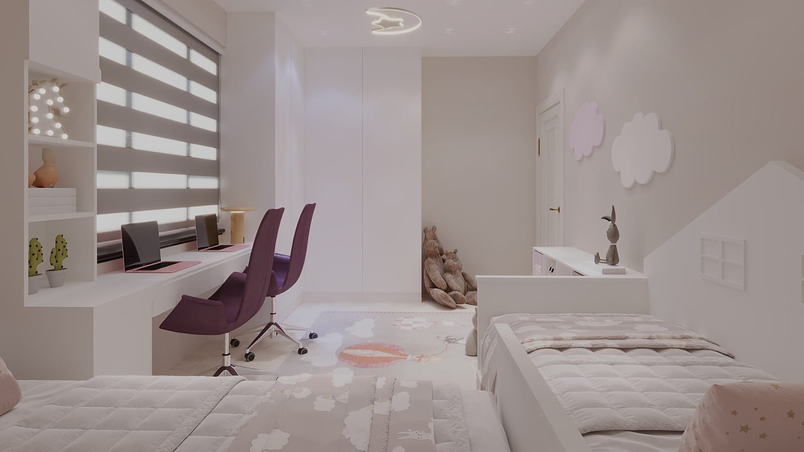 Ö.B Evi / Çocuk Odası - İç Mimari ve Tasarım Projesi (2)