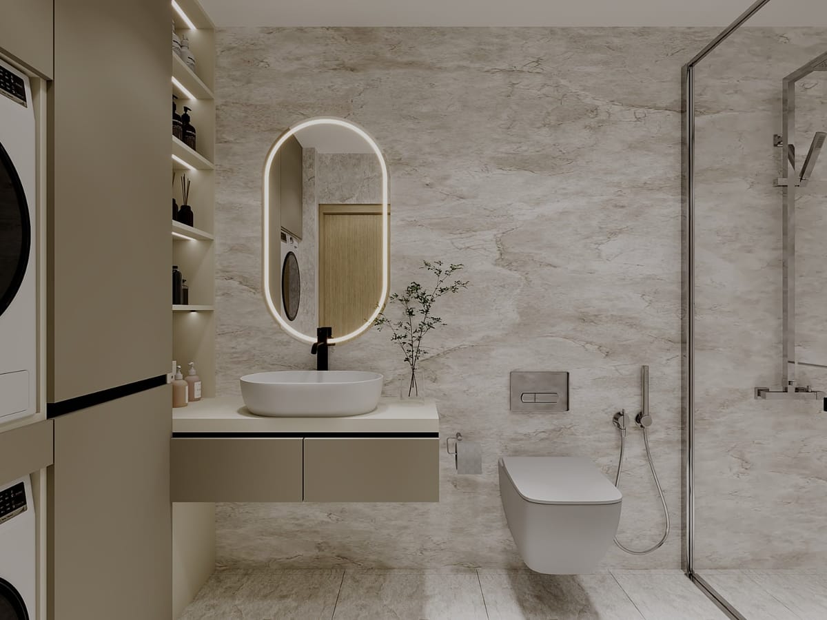 R.B Evi / Banyo